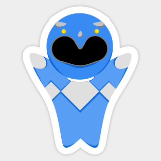 mini blue ranger Sticker